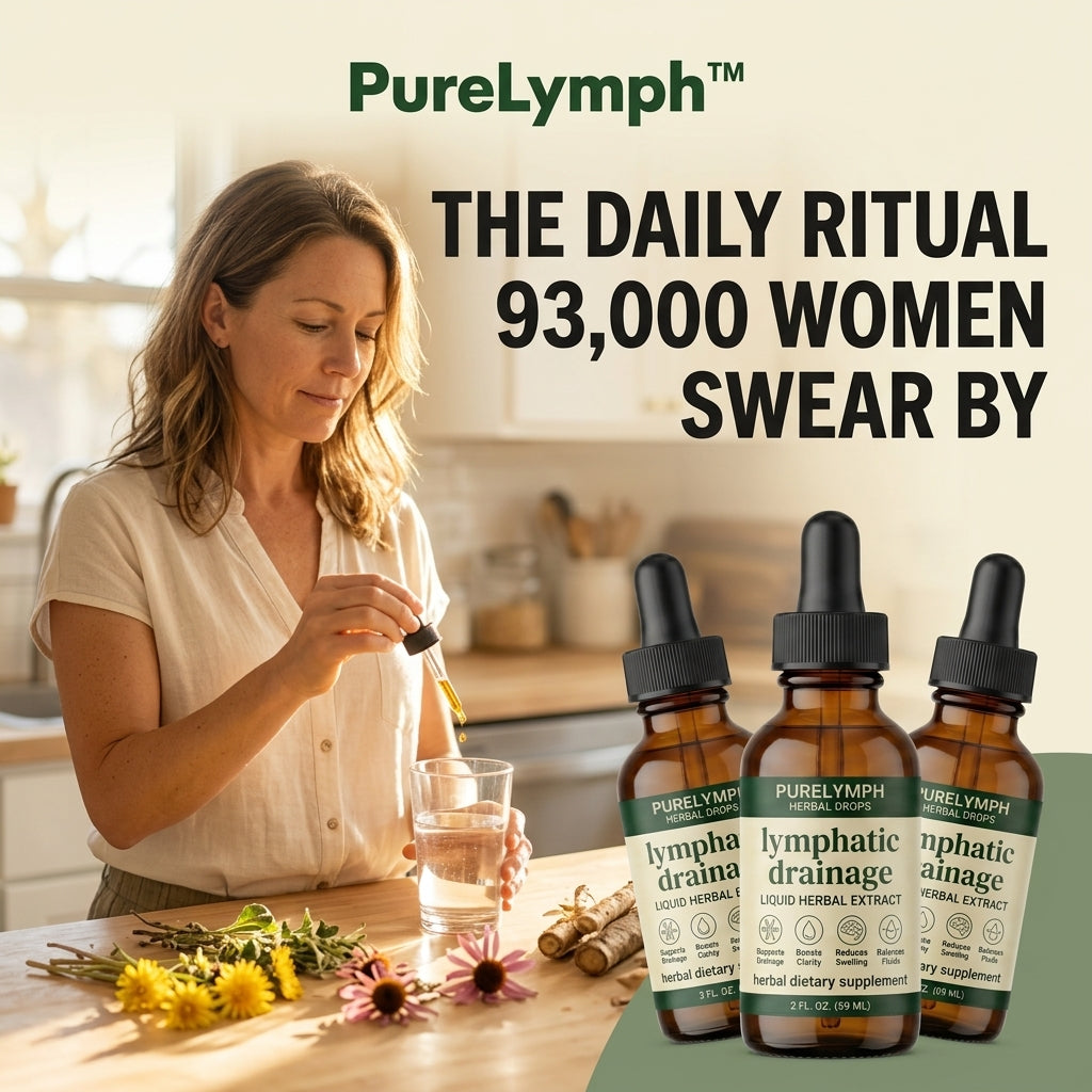 New Maximum Potency Formula - Lymphatic Drainage Drops by PureLymph™