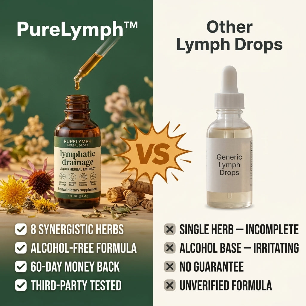 New Maximum Potency Formula - Lymphatic Drainage Drops by PureLymph™